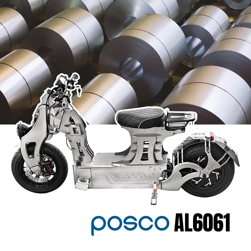 POSCO 6061 Aluminum Weped Sonic S Expander